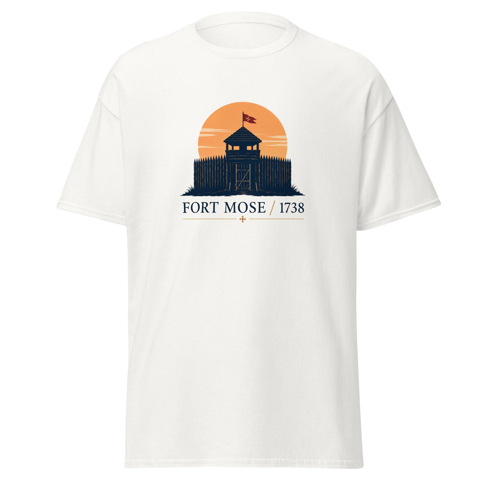 Fort Mose 1738 Unisex classic tee - Image 14