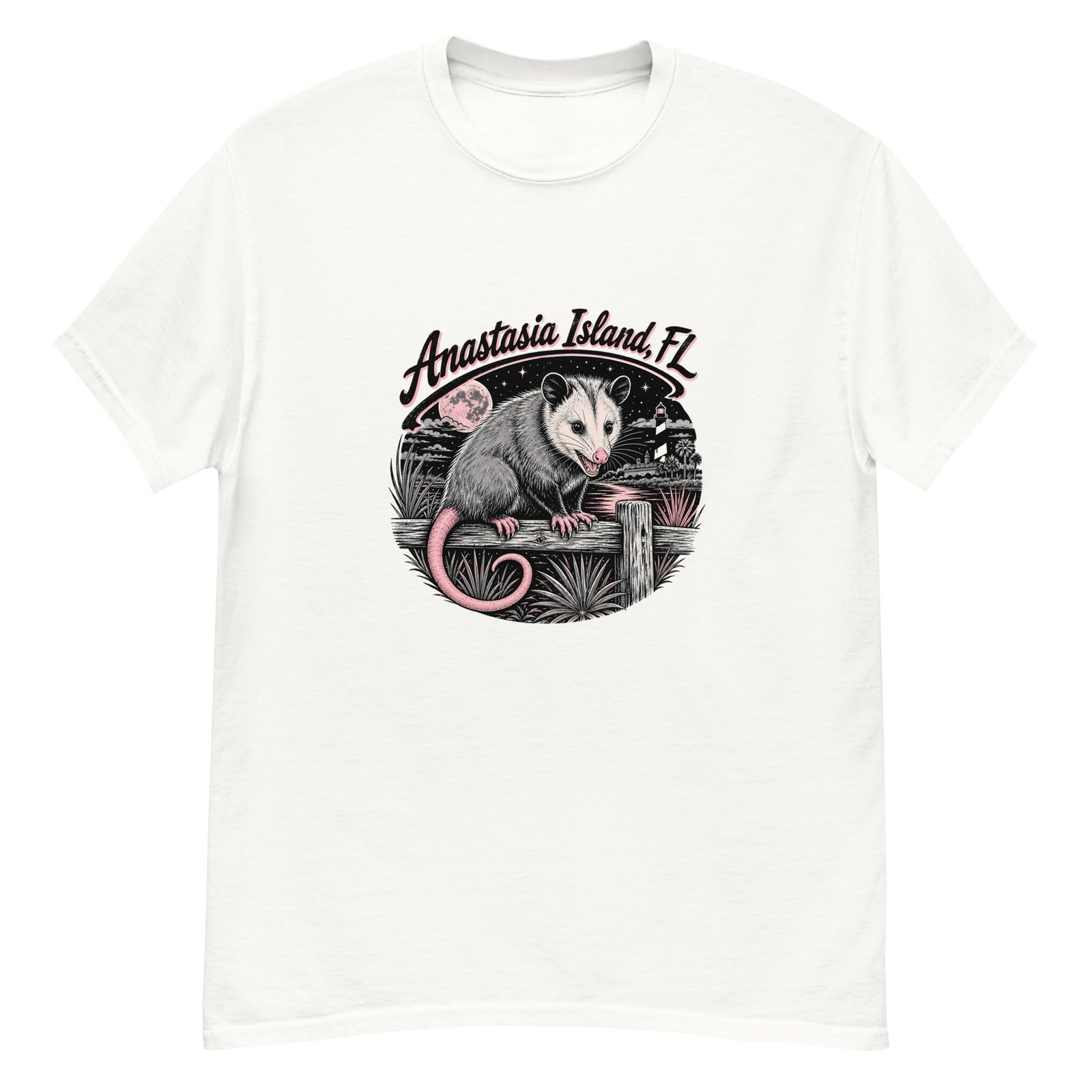 Opossum Anastasia Island Unisex classic tee - Image 7