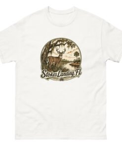 Stokes Landing Deer Unisex classic tee - Image 8