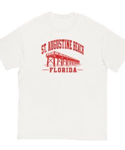St Augustine Beach Florida Pier Unisex classic tee - Image 9