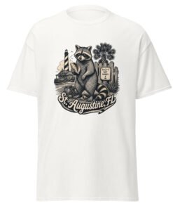 Raccoon St. Augustine FL Unisex classic tee - Image 10