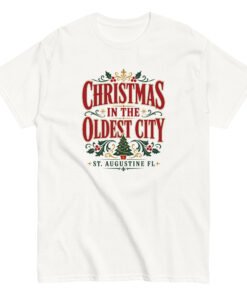 Christmas in the Oldest City Unisex classic tee - Image 7
