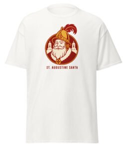 St. Augustine Santa Unisex classic tee - Image 9