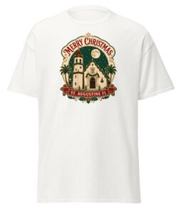 Merry Christmas St. Augustine FL Unisex classic tee - Image 10