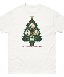 St. Augustine Christmas Tree Unisex classic tee - Image 10
