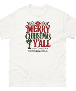 Merry Christmas Yall St. Augustine Unisex classic tee