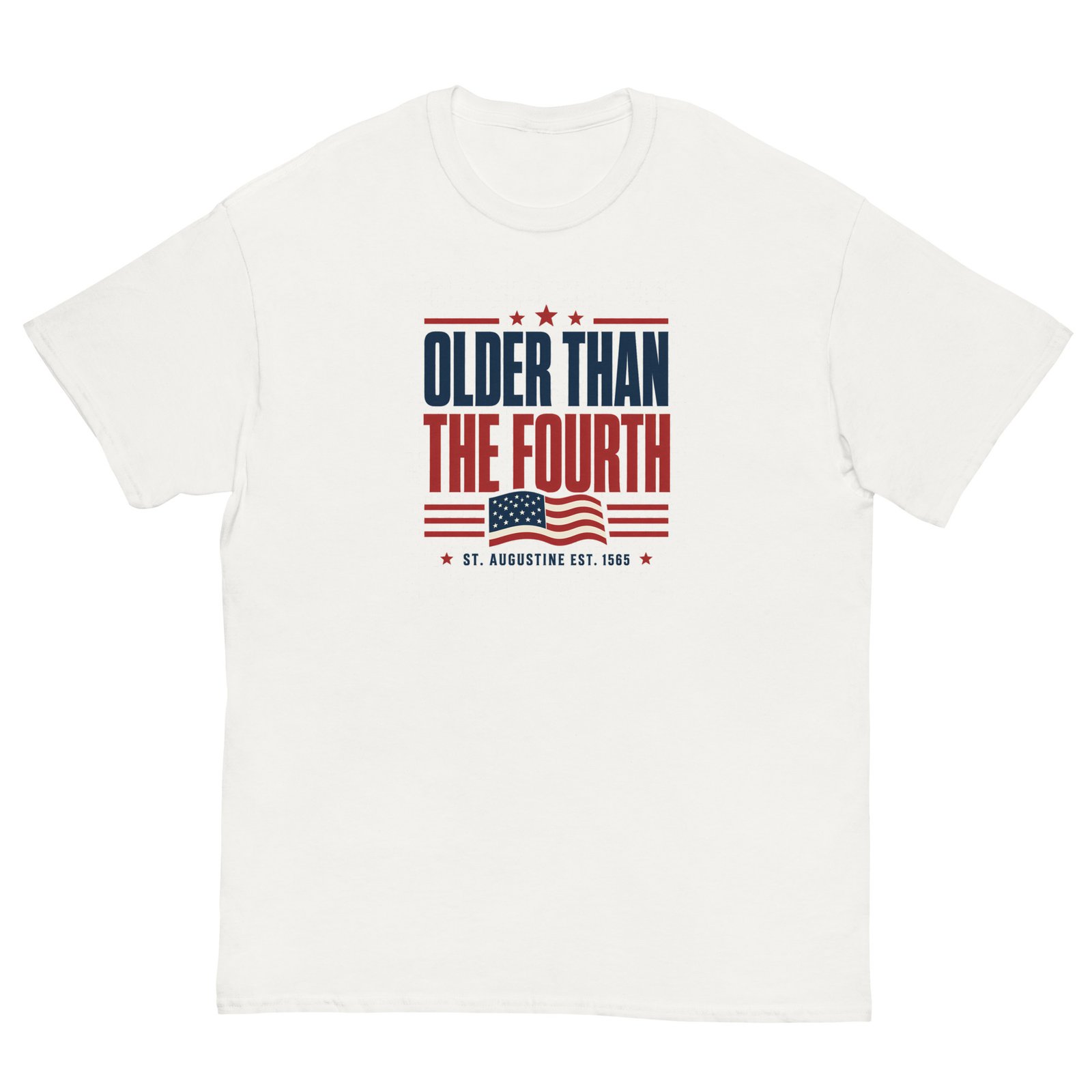 Older Than the Fourth St. Augustine Unisex classic tee - Image 10