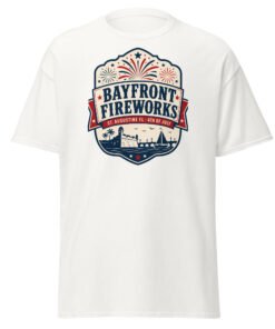 Bayfront Fireworks St. Augustine Unisex classic tee - Image 7