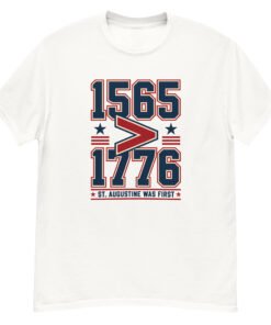 1565 > 1776 St. Augustine Unisex classic tee - Image 9