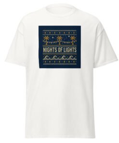 Nights of Lights Pattern Unisex classic tee - Image 6