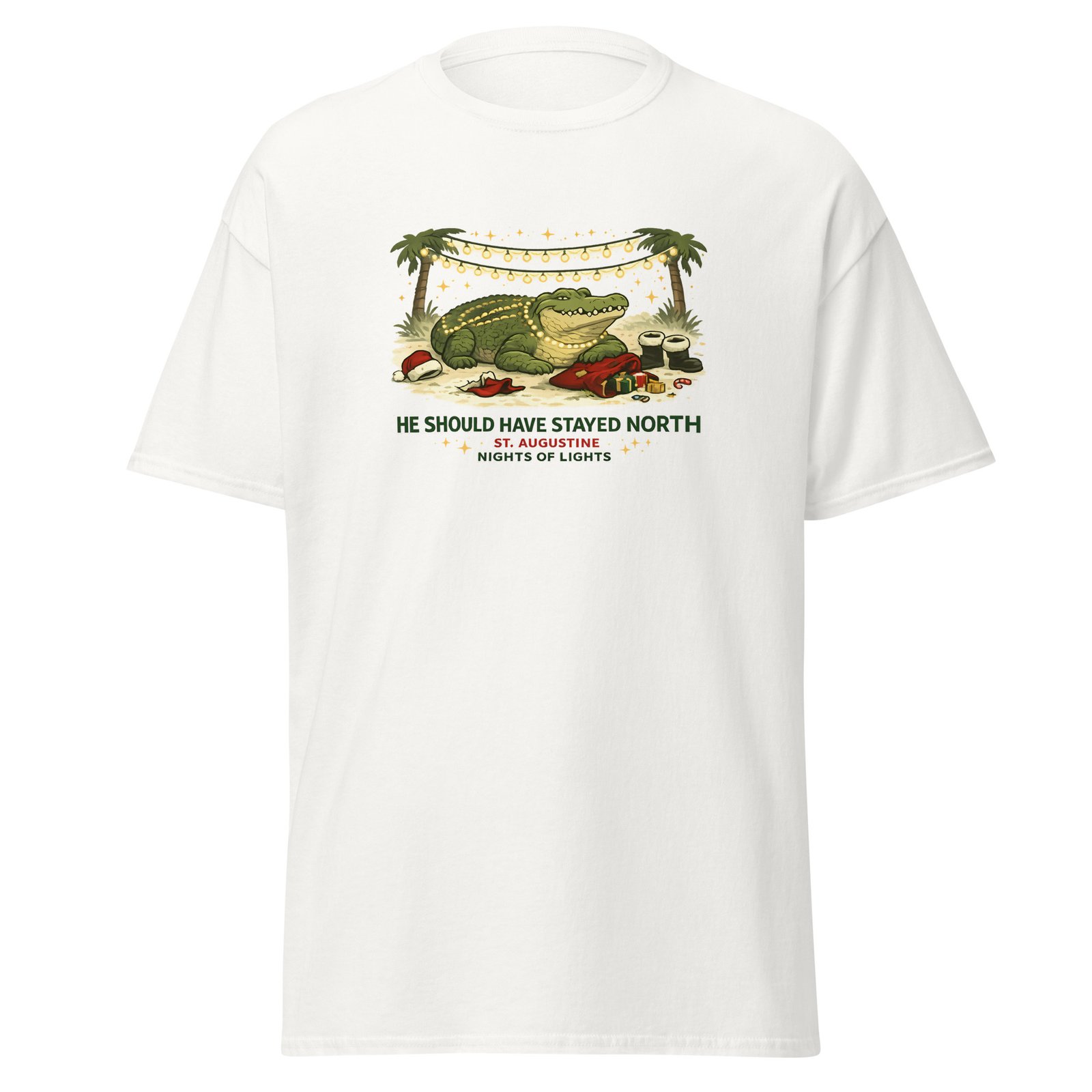Should Have Stayed North Unisex classic tee - Image 13