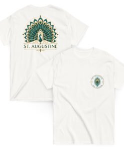 St. Augustine Est. Peacock Unisex classic tee - Image 9