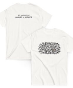 St. Augustine Nights of Lights Tangle Unisex classic tee - Image 12