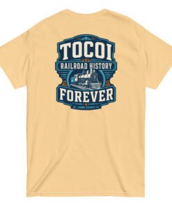 Tocoi Railroad History Unisex tee - Image 6
