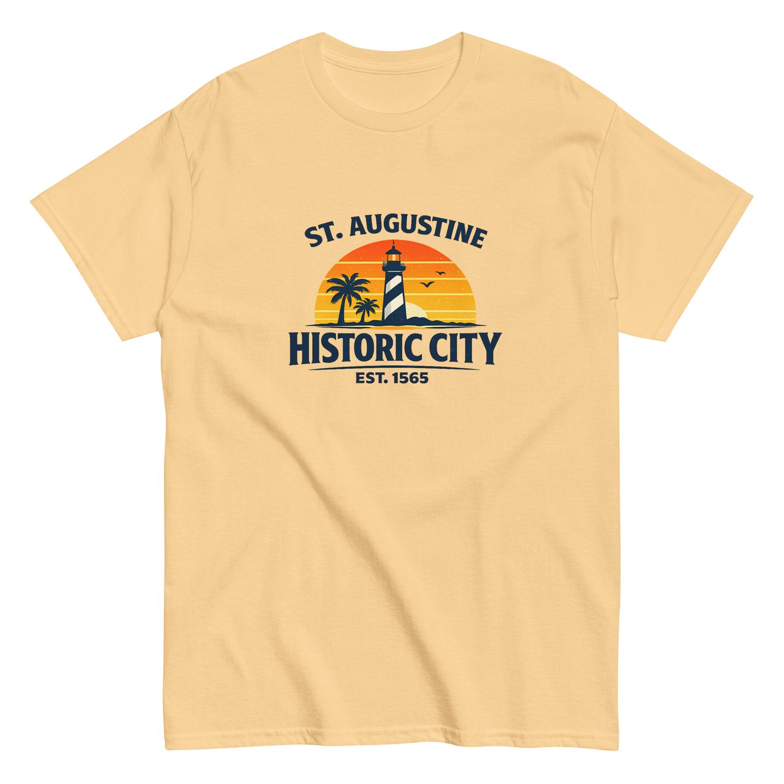 St. Augustine Historic City Est Sunrise LH Unisex tee - Image 5