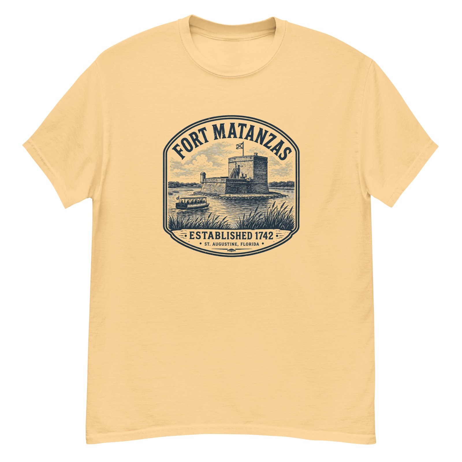 Fort Matanzas Established 1742 Unisex tee - Image 7