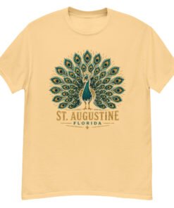 St. Augustine Peacock Unisex classic tee - Image 10