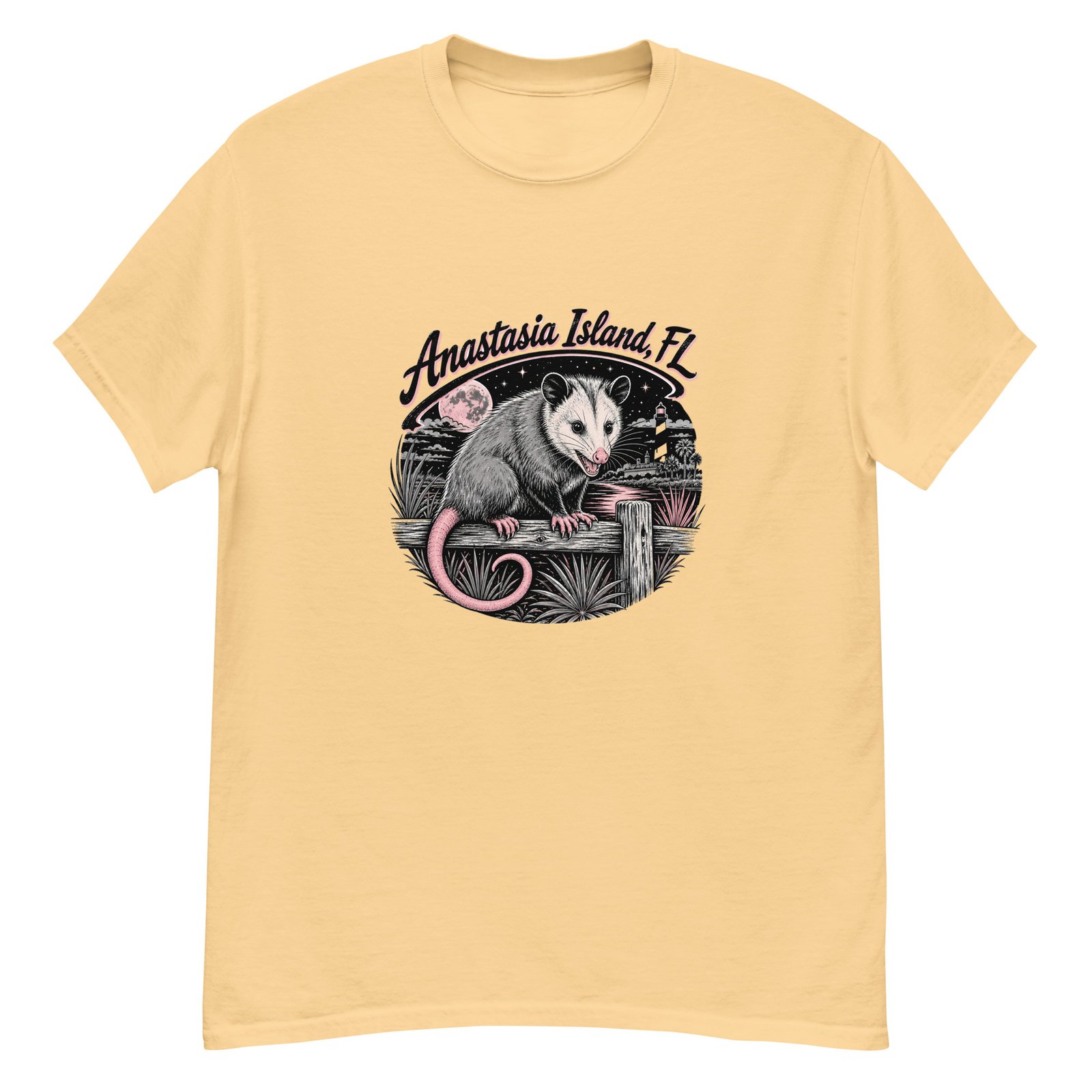 Opossum Anastasia Island Unisex classic tee - Image 3