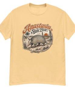 Armadillo Anastasia State Park Unisex classic tee - Image 3