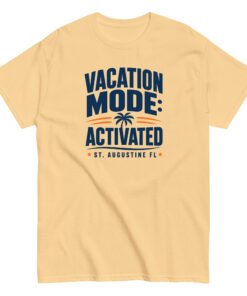 Vacation Mode Activated St. Augustine Unisex classic tee - Image 5