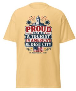 Proud Tourist America's Oldest City Unisex classic tee - Image 10