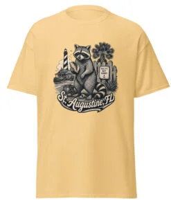Raccoon St. Augustine FL Unisex classic tee