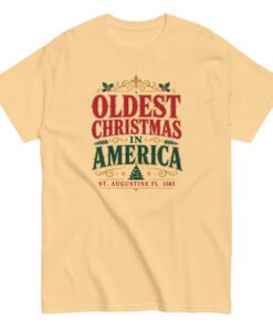 Alternative view of Oldest Christmas in America Unisex classic tee