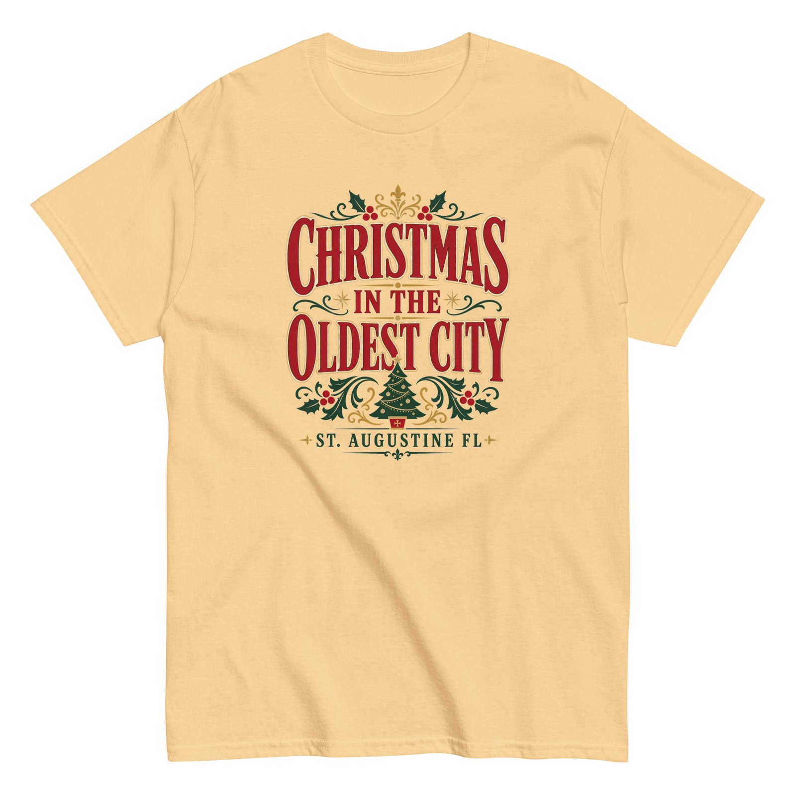Christmas in the Oldest City Unisex classic tee - Image 2