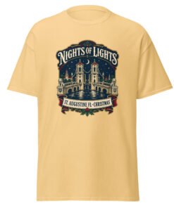 Nights of Lights St. Augustine Christmas Unisex classic tee - Image 6