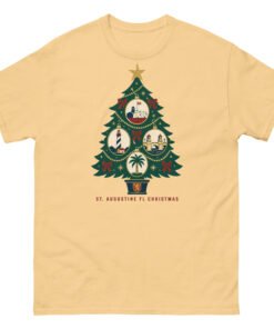 St. Augustine Christmas Tree Unisex classic tee - Image 5