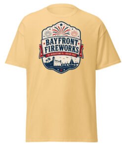 Bayfront Fireworks St. Augustine Unisex classic tee - Image 6