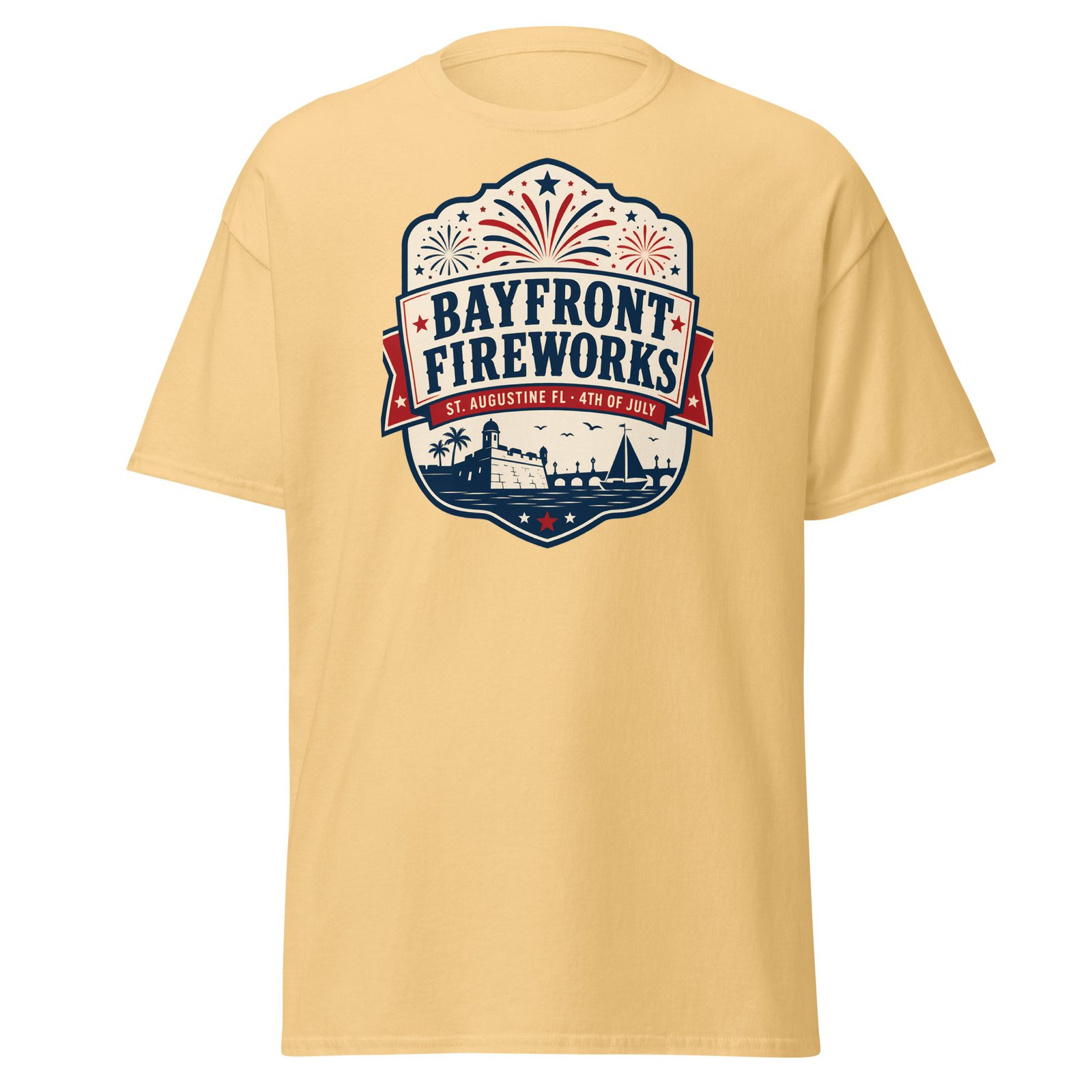 Bayfront Fireworks St. Augustine Unisex classic tee - Image 6