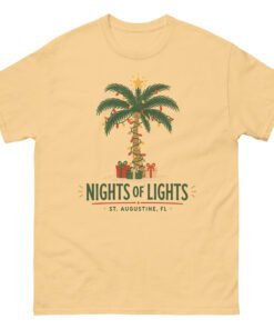 Nights of Lights Palm Presents Unisex classic tee - Image 5