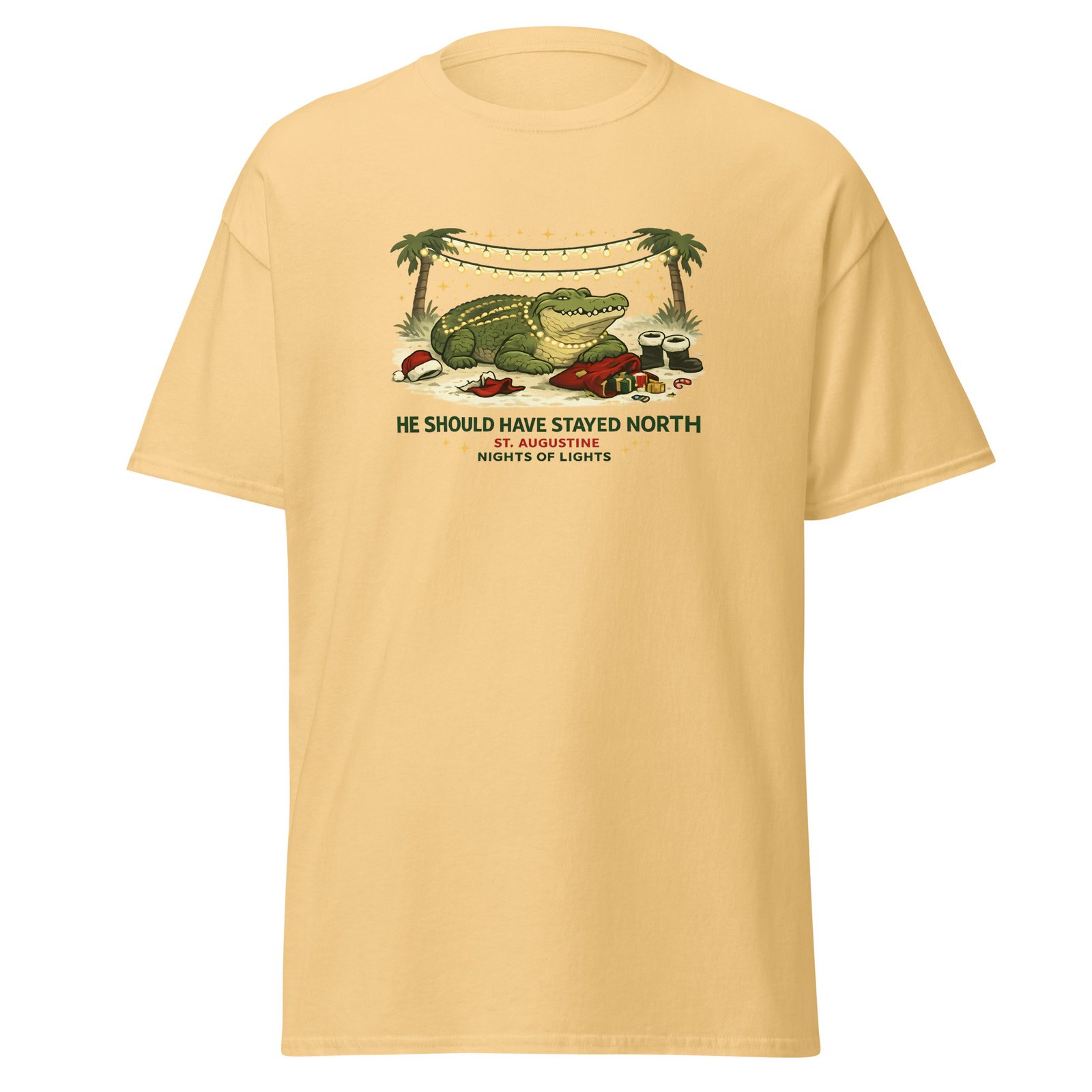 Should Have Stayed North Unisex classic tee - Image 8