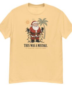 Santa Mistake Nights of Lights Unisex classic tee - Image 9