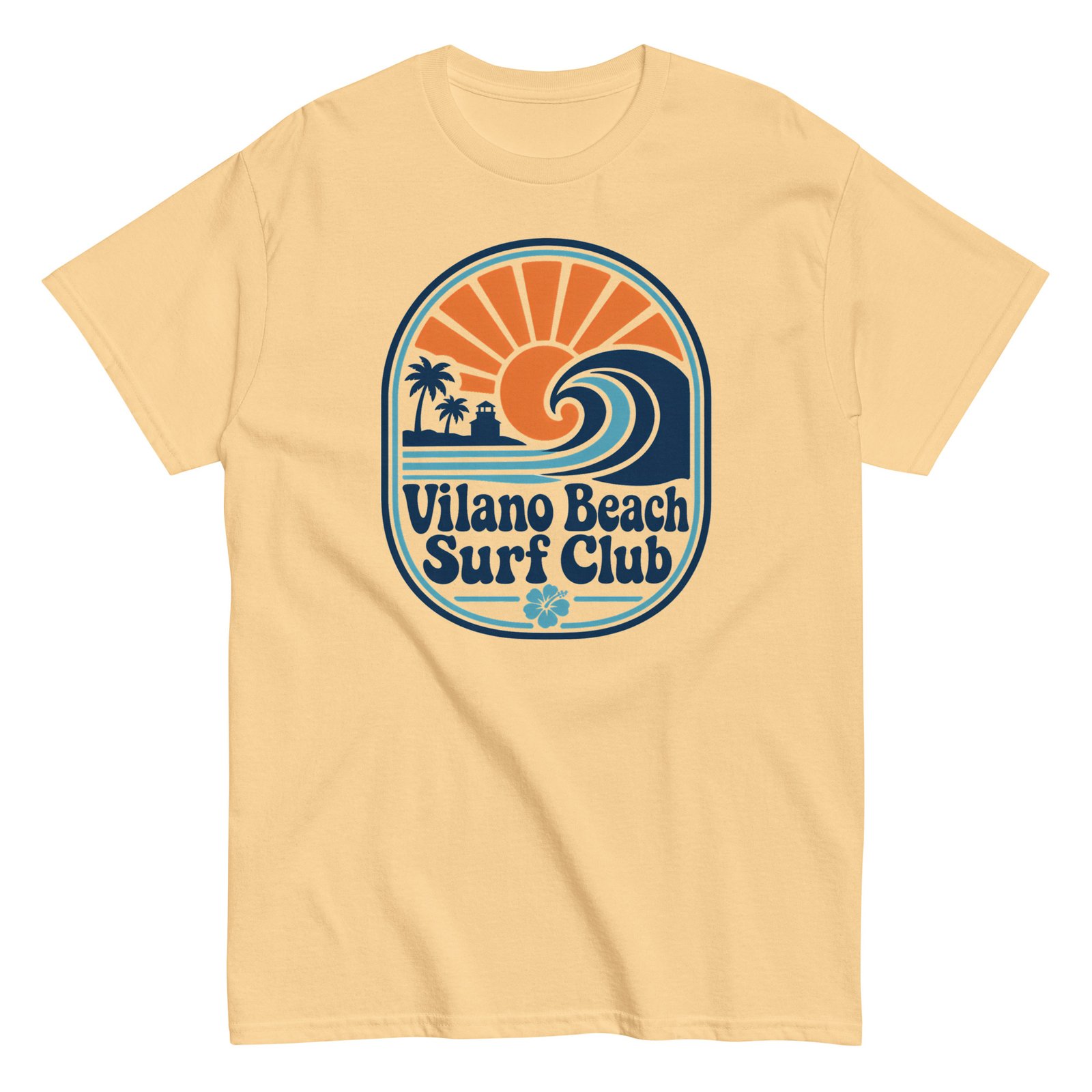 Vilano Beach Surf Club Unisex classic tee - Image 4