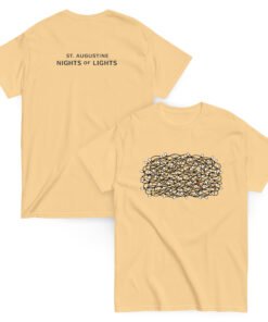 St. Augustine Nights of Lights Tangle Unisex classic tee - Image 8