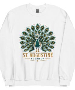 St. Augustine Peacock Unisex Sweatshirt