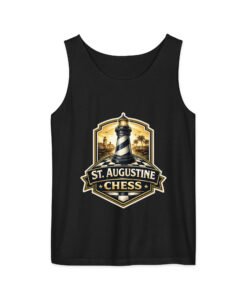 Alternative view of STA Chess Lighthouse Unisex garment-dyed tank top