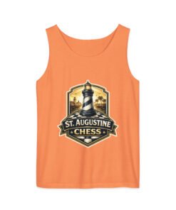 STA Chess Lighthouse Unisex garment-dyed tank top