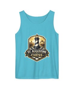 STA Chess Lighthouse Unisex garment-dyed tank top - Image 10