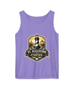 STA Chess Lighthouse Unisex garment-dyed tank top - Image 8