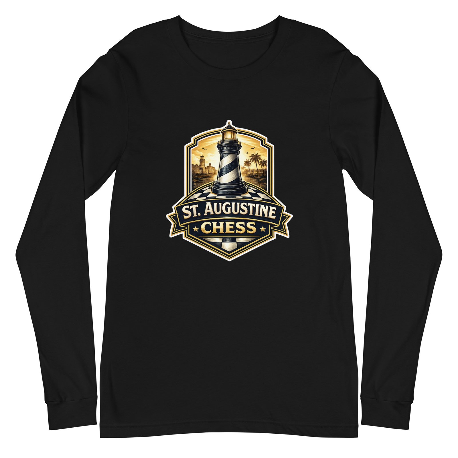 STA Chess Lighthouse Long Sleeve Tee - Image 2