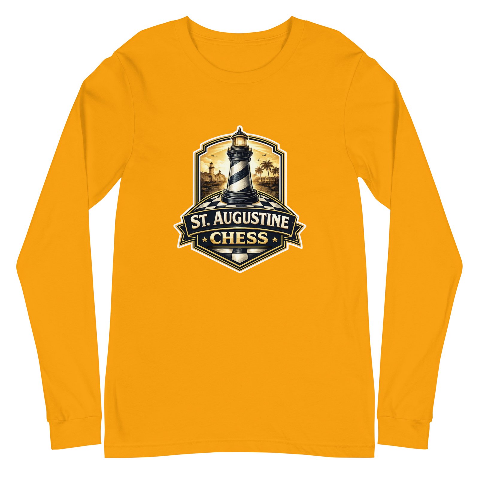 STA Chess Lighthouse Long Sleeve Tee