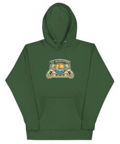 St. Augustine Lion Shield Unisex Hoodie - Image 3