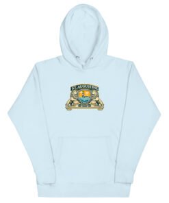 St. Augustine Lion Shield Unisex Hoodie - Image 9