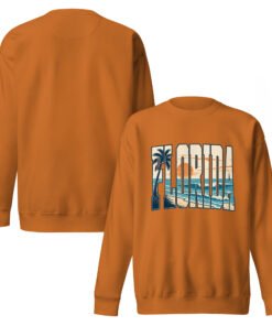 Florida Beach Unisex Premium Sweatshirt - Image 3