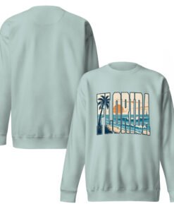 Florida Beach Unisex Premium Sweatshirt - Image 8