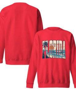 Alternative view of Florida Beach Unisex Premium Sweatshirt