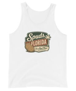 Spuds Florida It's Real Unisex Tank Top - Image 4